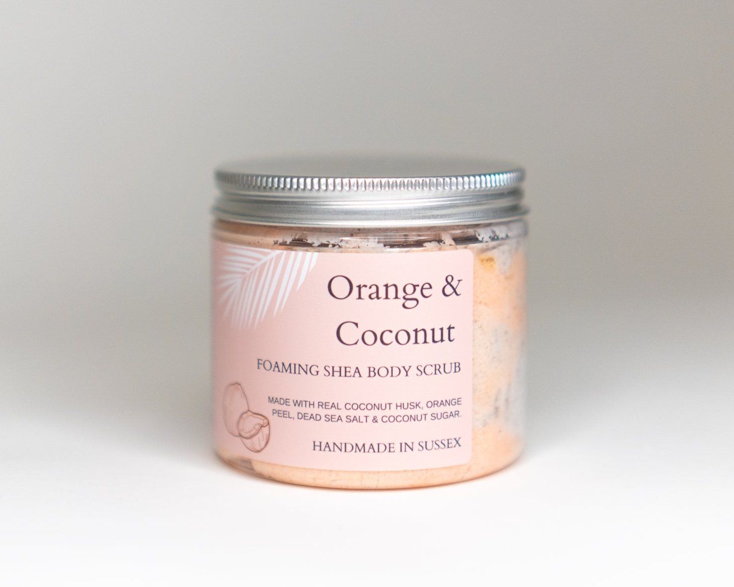 Brighton Rock Workshop Orange &amp; Coconut Whipped Soap Scrub