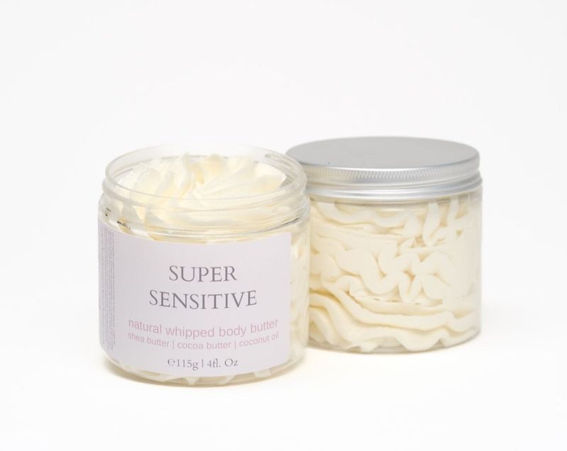 Brighton Rock Workshop Super Sensitive Natural Whipped Body Butter