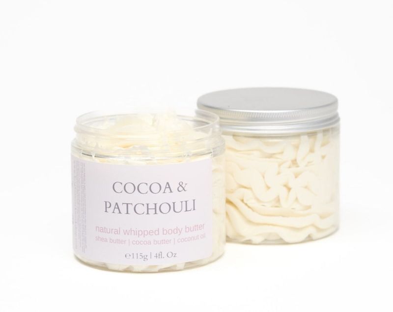Brighton Rock Workshop Cocoa &amp; Patchouli Natural Whipped Body Butter