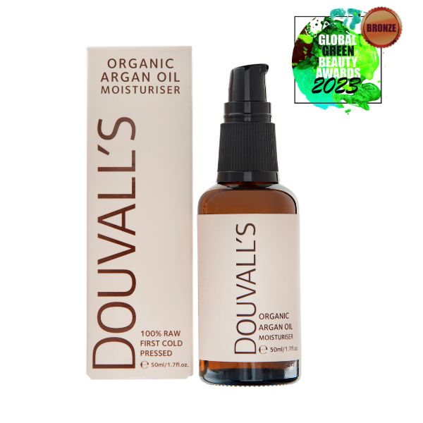 Douvalls Organic 1st cold pressed Argan Oil Moisturiser 50ml For Skin, Hair &amp; Nails