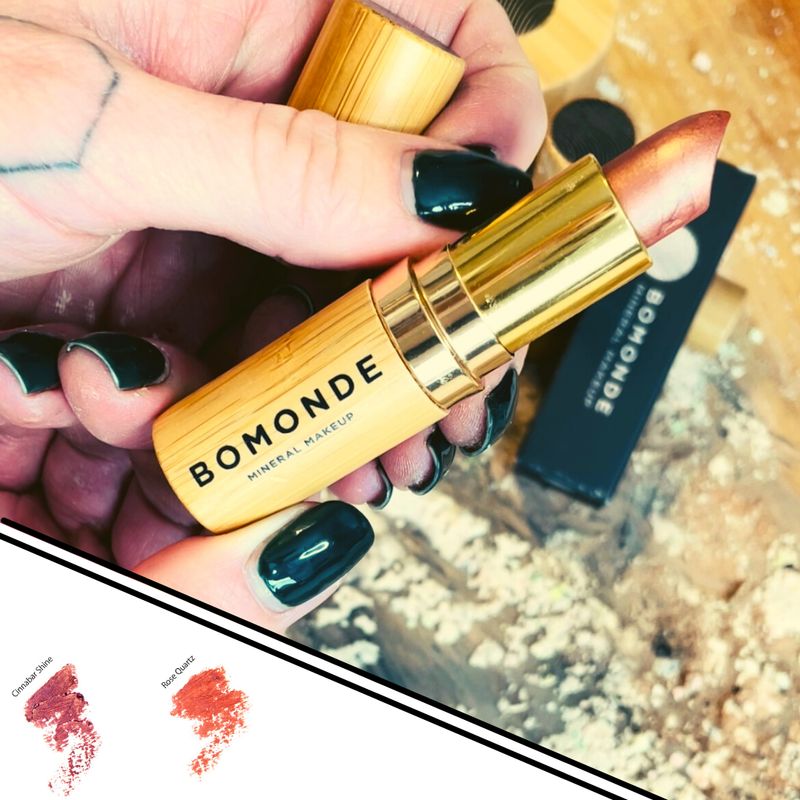 Bomonde Mineral Makeup Vegan Mineral Matte Lipstick | Clean, Toxin-Free