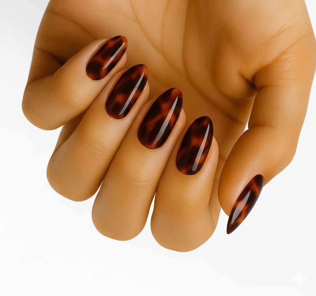 Delune Tortoiseshell (Non-UV Nail Wraps)