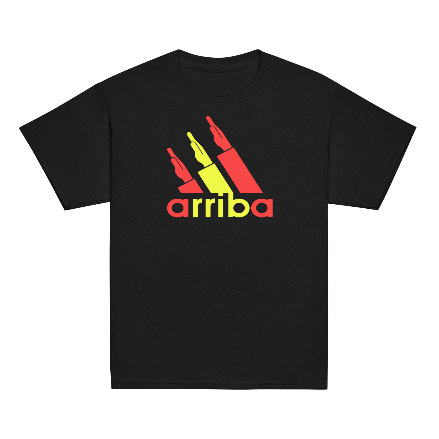 Camiseta niño (6 a 12 años) &quot;arriba&quot; rojigualda