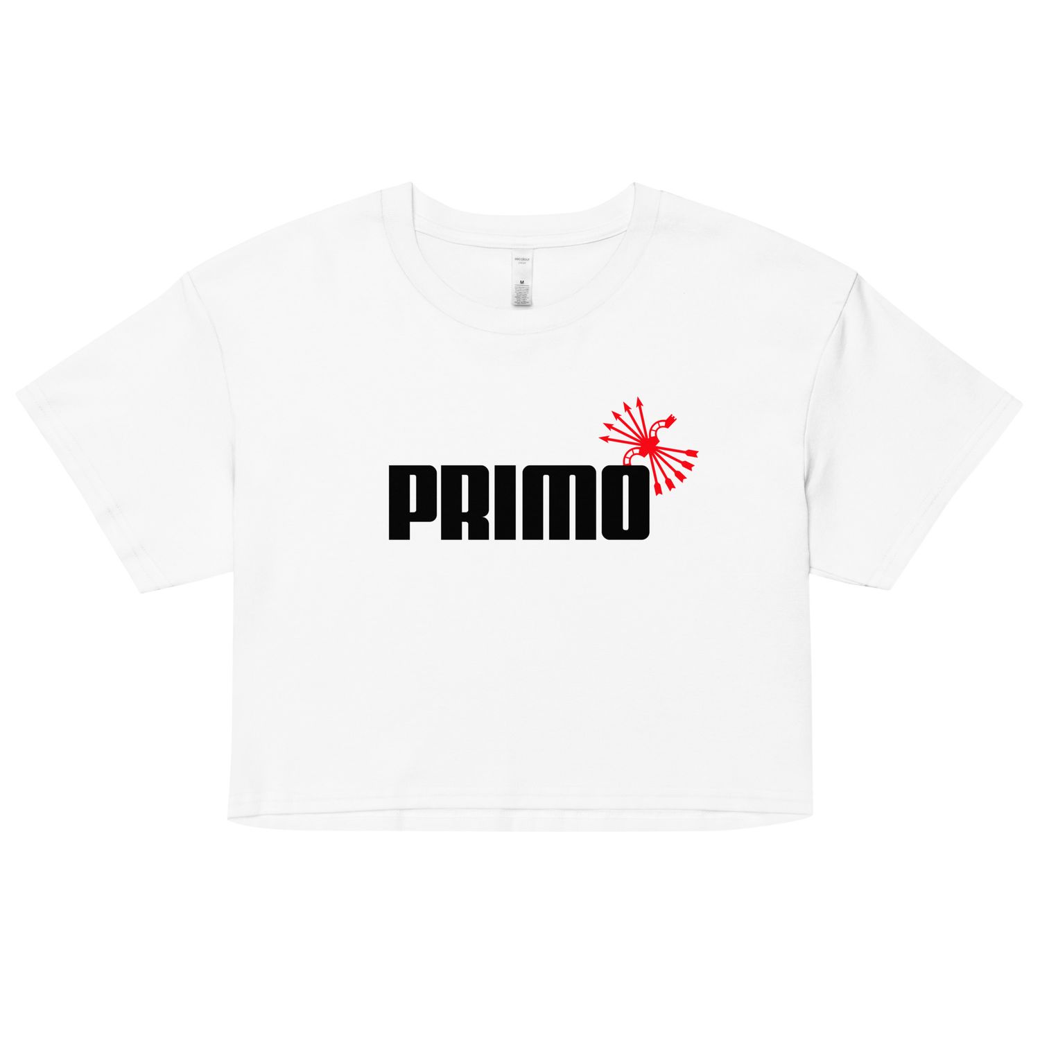 Top corto varios colores (crop top) [&quot;PRIMO&quot; negro]