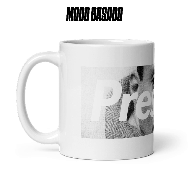 Taza blanca &quot;Presente Jose Antonio&quot;