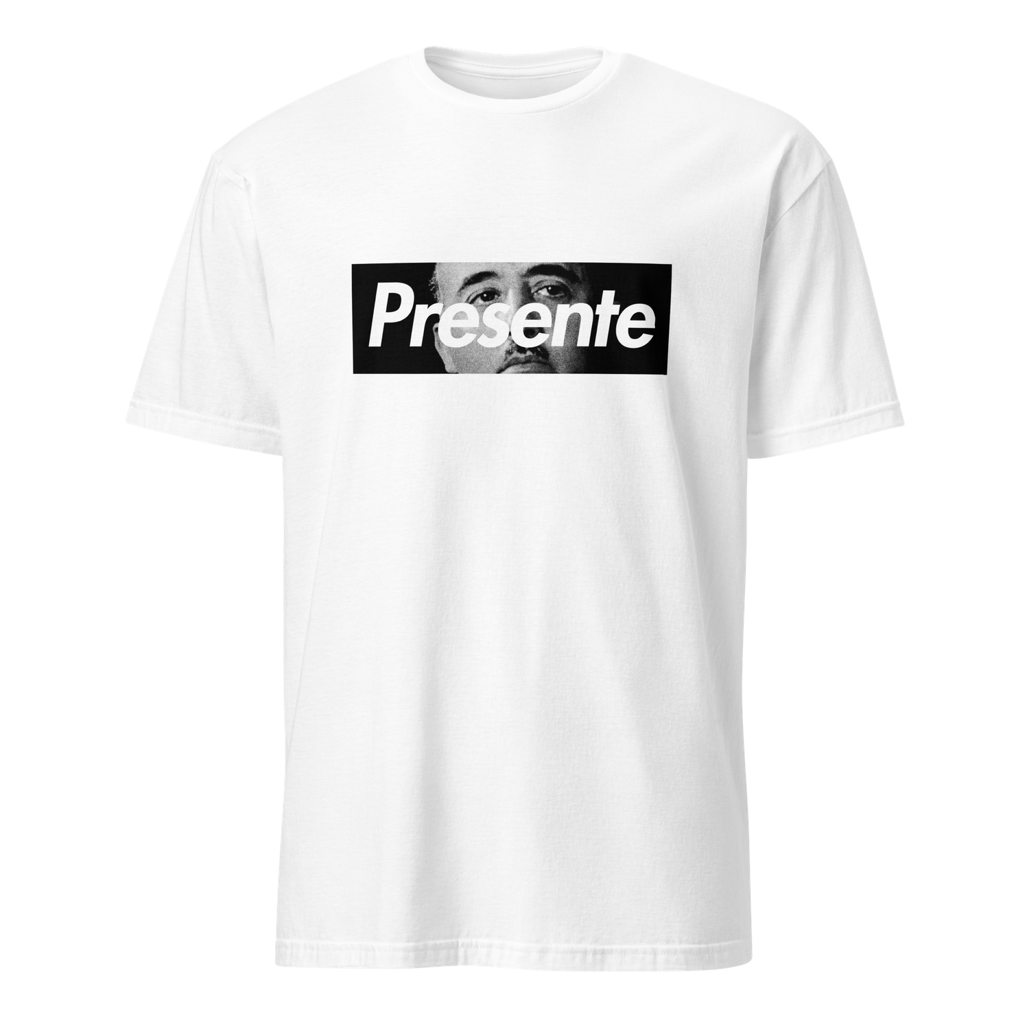 Camiseta blanca [&quot;Presente&quot; Franco 2]