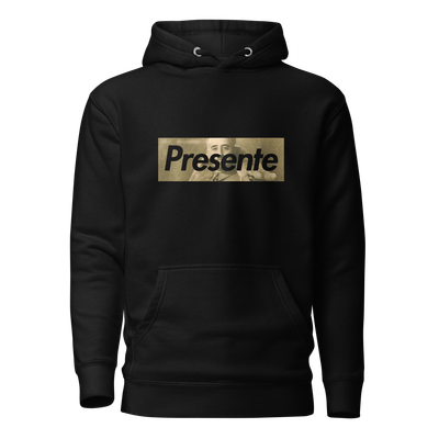 Sudadera negra &quot;presente&quot; Franco