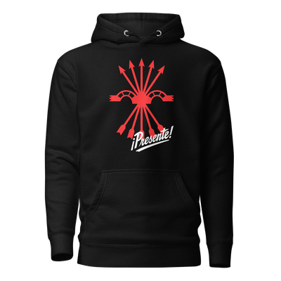 Sudadera negra &quot;¡Presente!&quot;