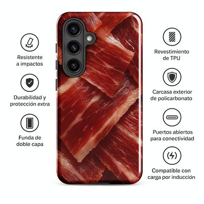 Funda dura para Samsung® &quot;Jamón&quot;