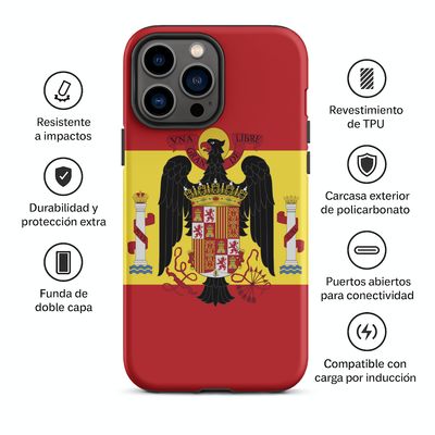 Funda dura para iPhone (bandera Franco)