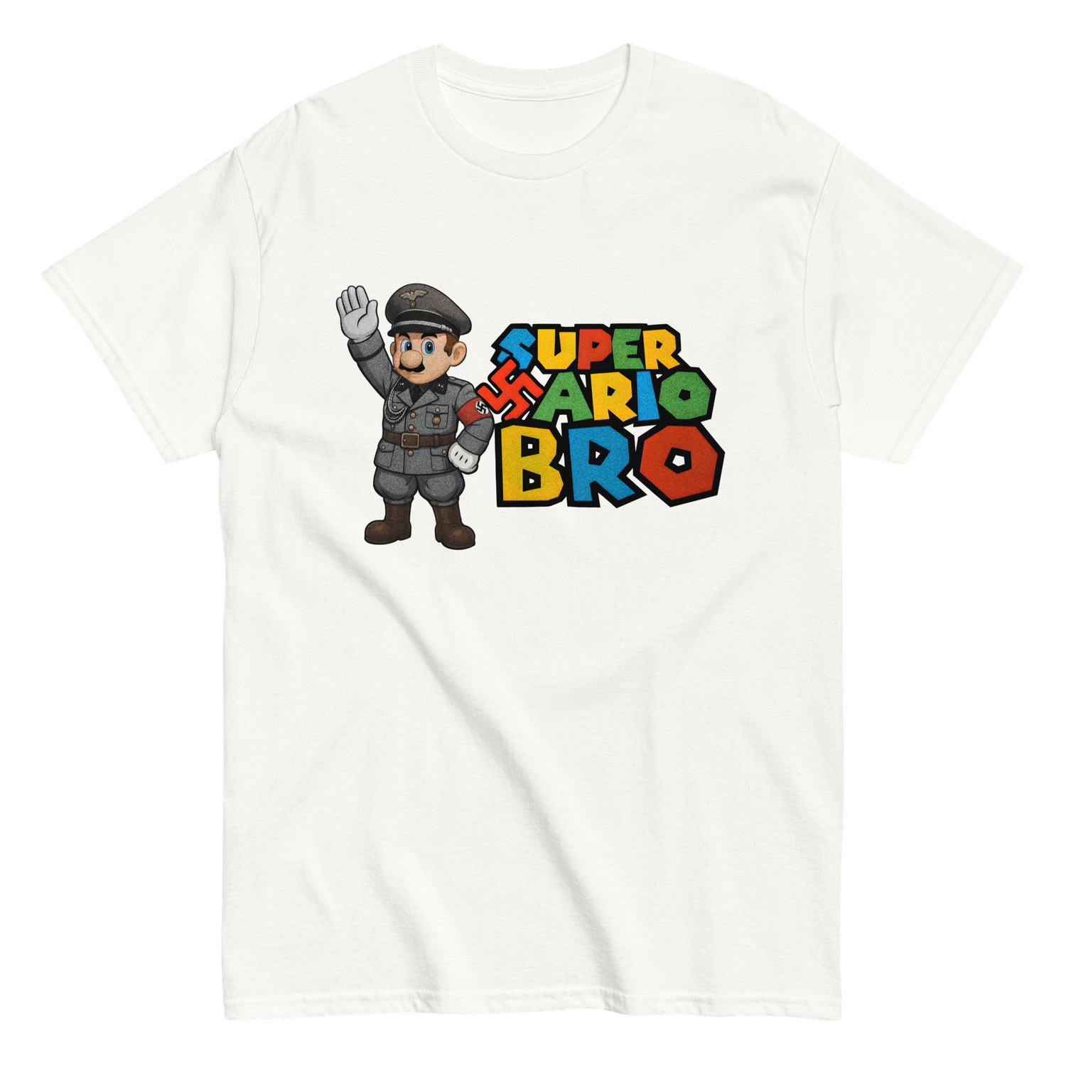 Camiseta blanca &quot;SUPER ARIO&quot;