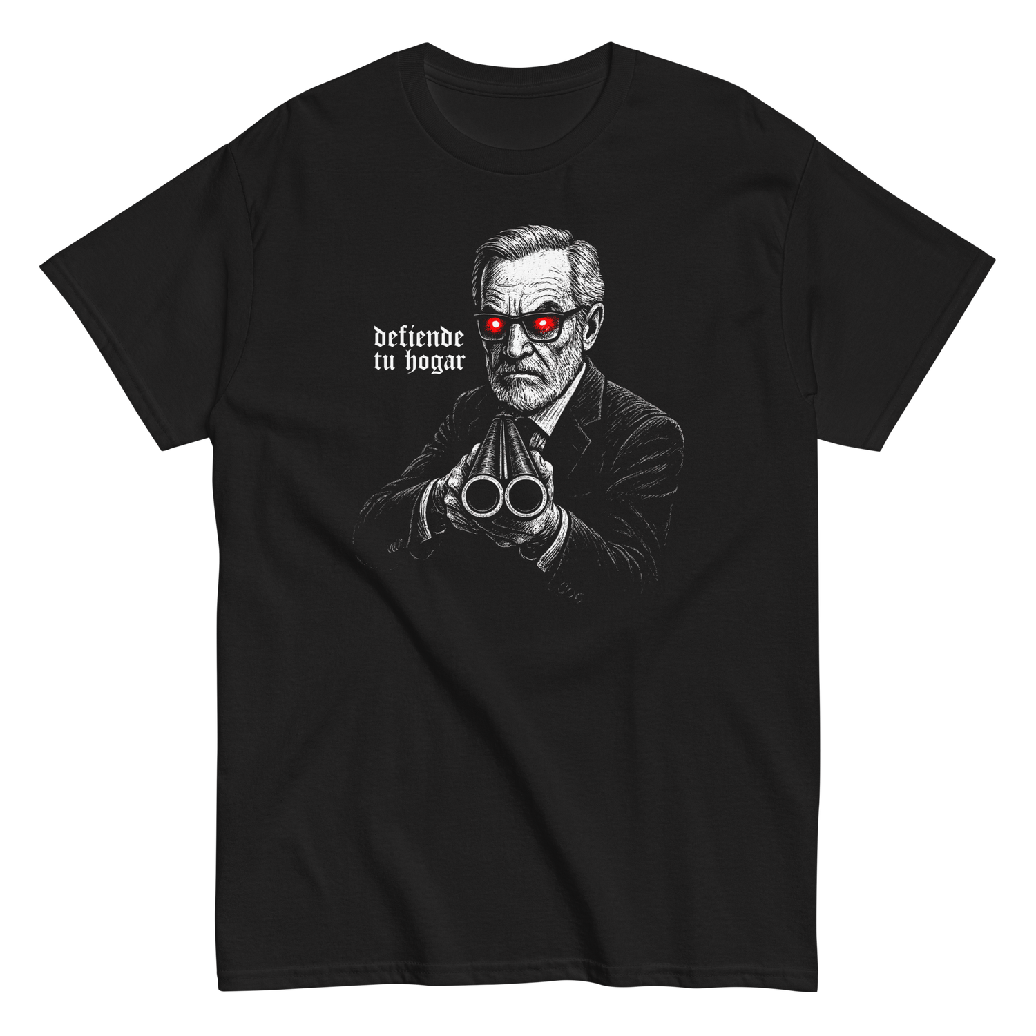 Camiseta negra &quot;Pepe Lomas&quot;