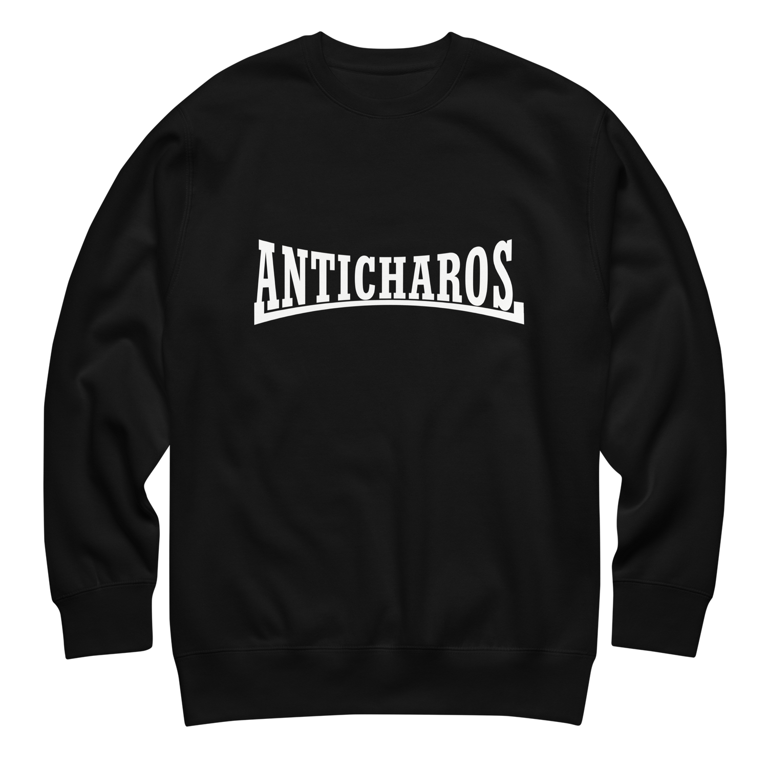 Suéter negro "ANTICHAROS"