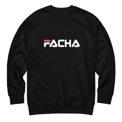 Suéter negro "FACHA"