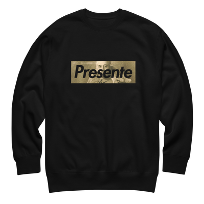 Suéter negro "presente" Franco