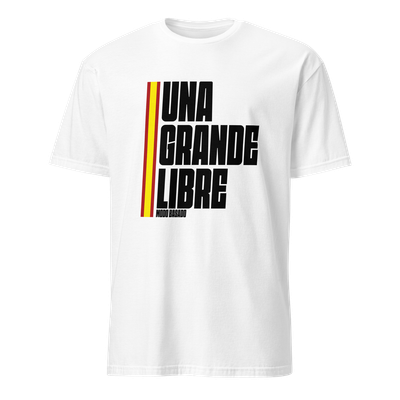 Camiseta blanca "UNA, GRANDE, LIBRE"