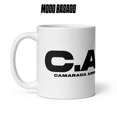 Taza blanca C.A.F.E.