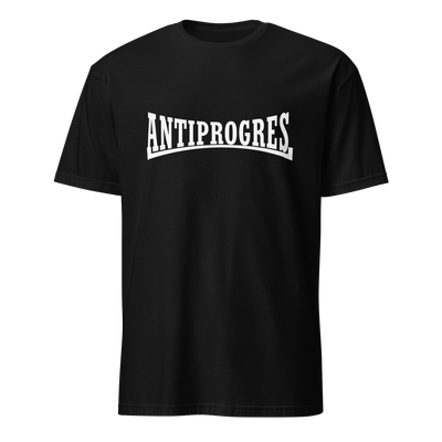 Camiseta negra "ANTIPROGRES"