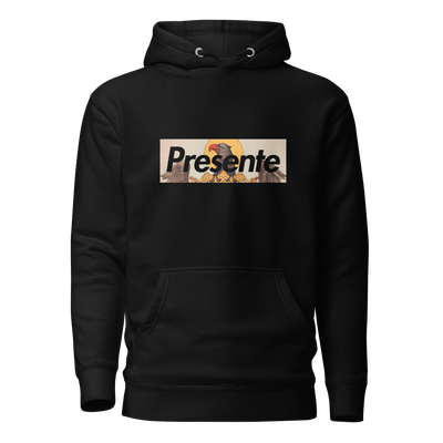 Sudadera negra "presente" águila