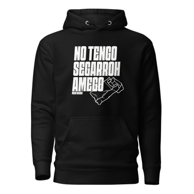 Sudadera negra "No tengo segarroh amego"