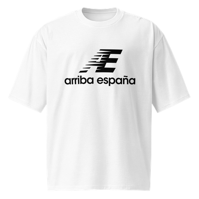 Camiseta oversize blanca "AE"