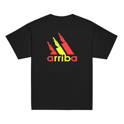 Camiseta niño (6 a 12 años) "arriba" rojigualda