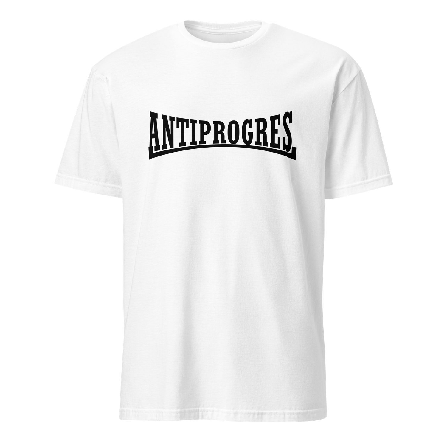 Camiseta blanca "ANTIPROGRES"