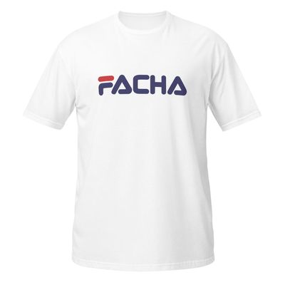 Camiseta blanca "FACHA"