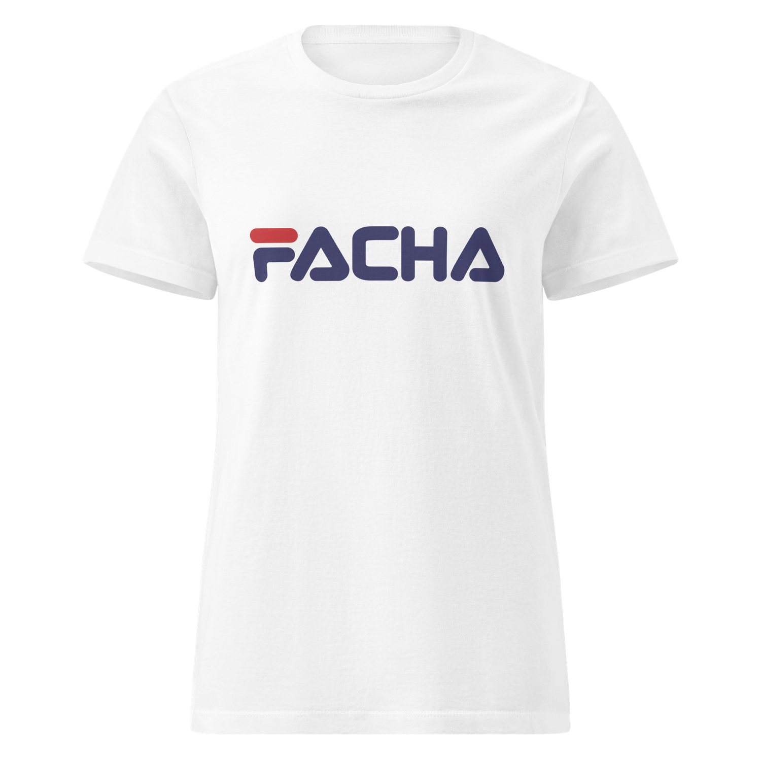 Camiseta mujer blanca  ["FACHA"]