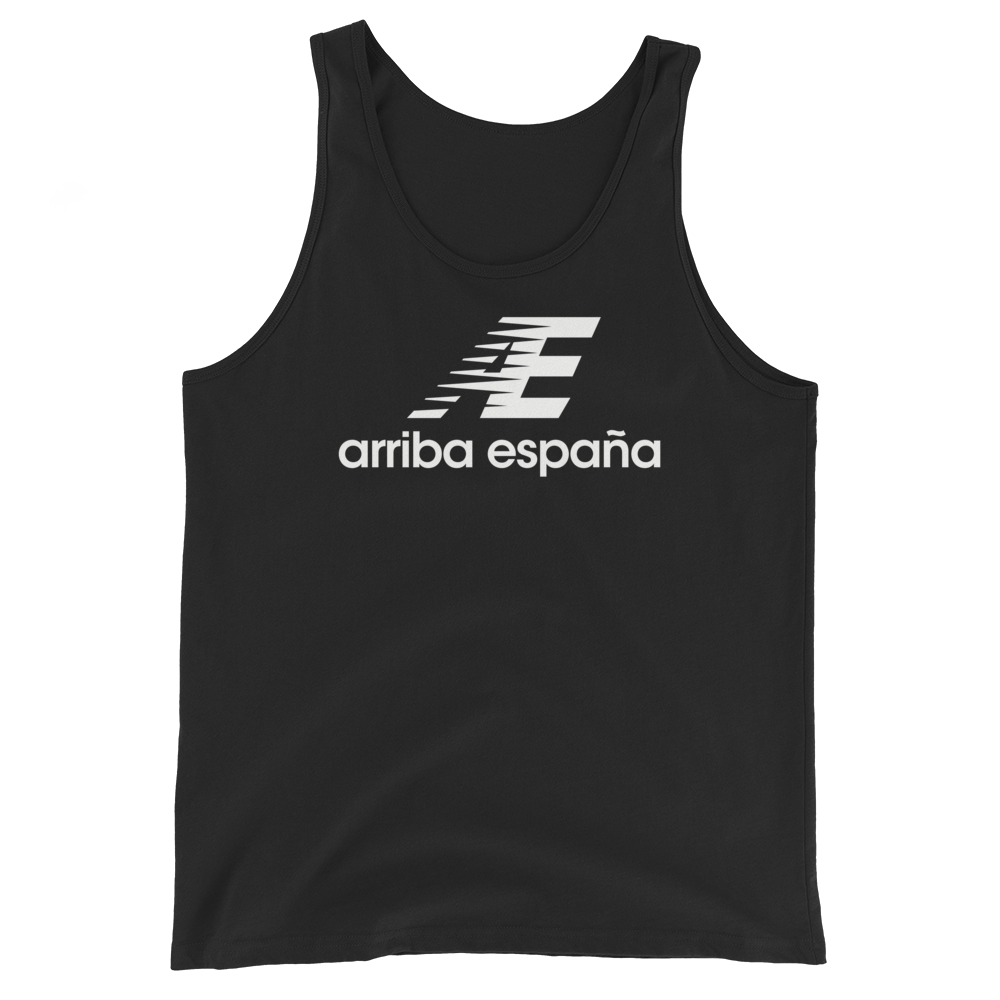 Camiseta tirantes negra (tank top)  "AE"