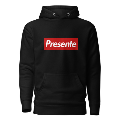 Sudadera negra "presente"