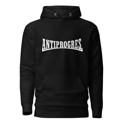 Sudadera negra "Antiprogres"