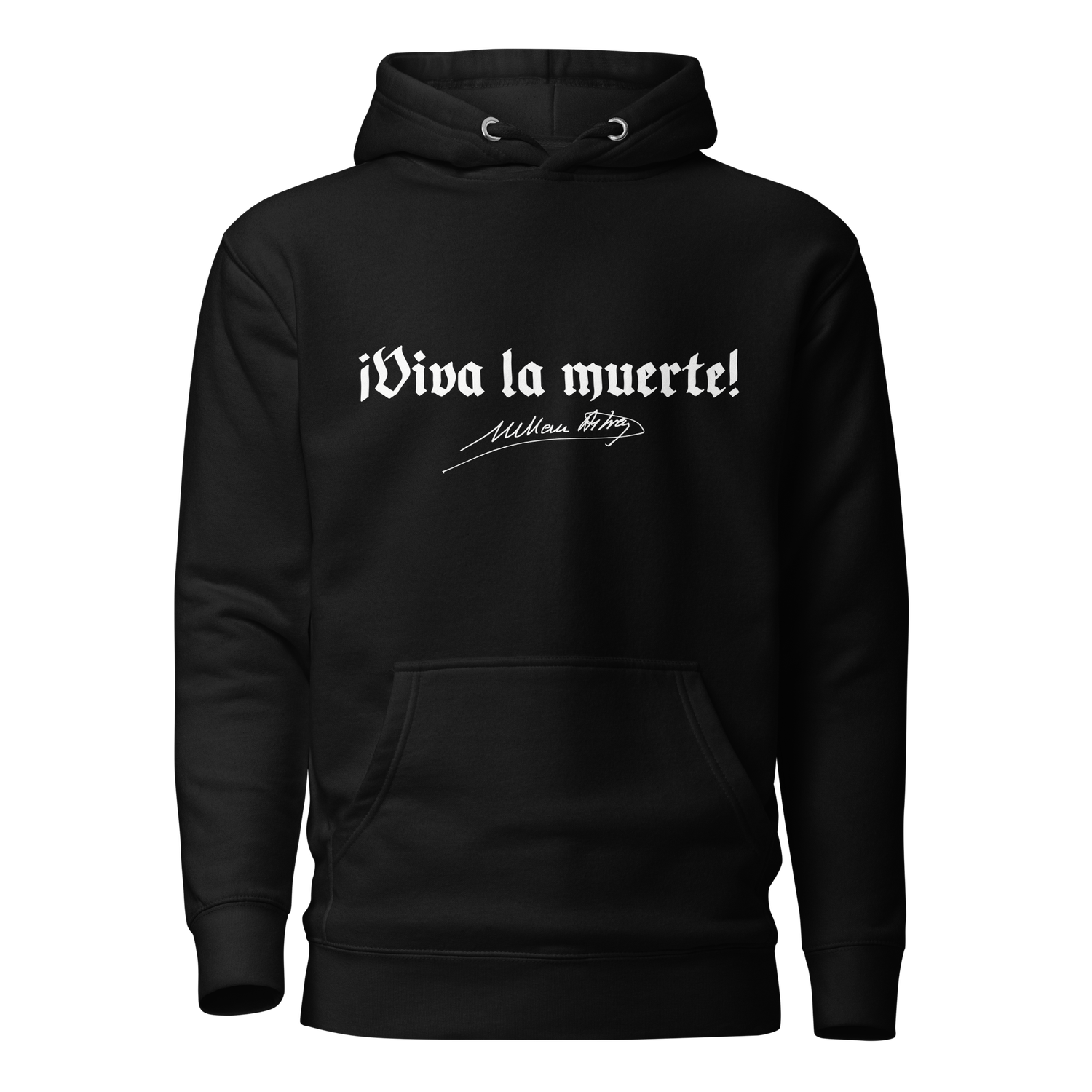 Sudadera negra "¡Viva la muerte!"
