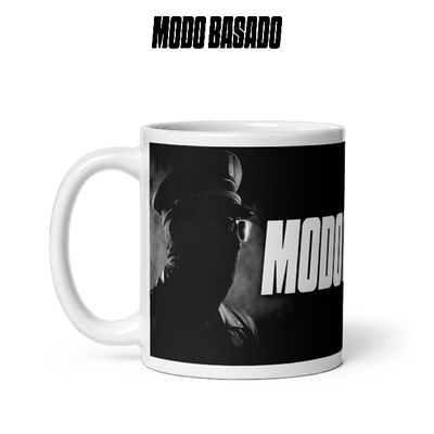 Taza blanca "MODO BASADO 1"