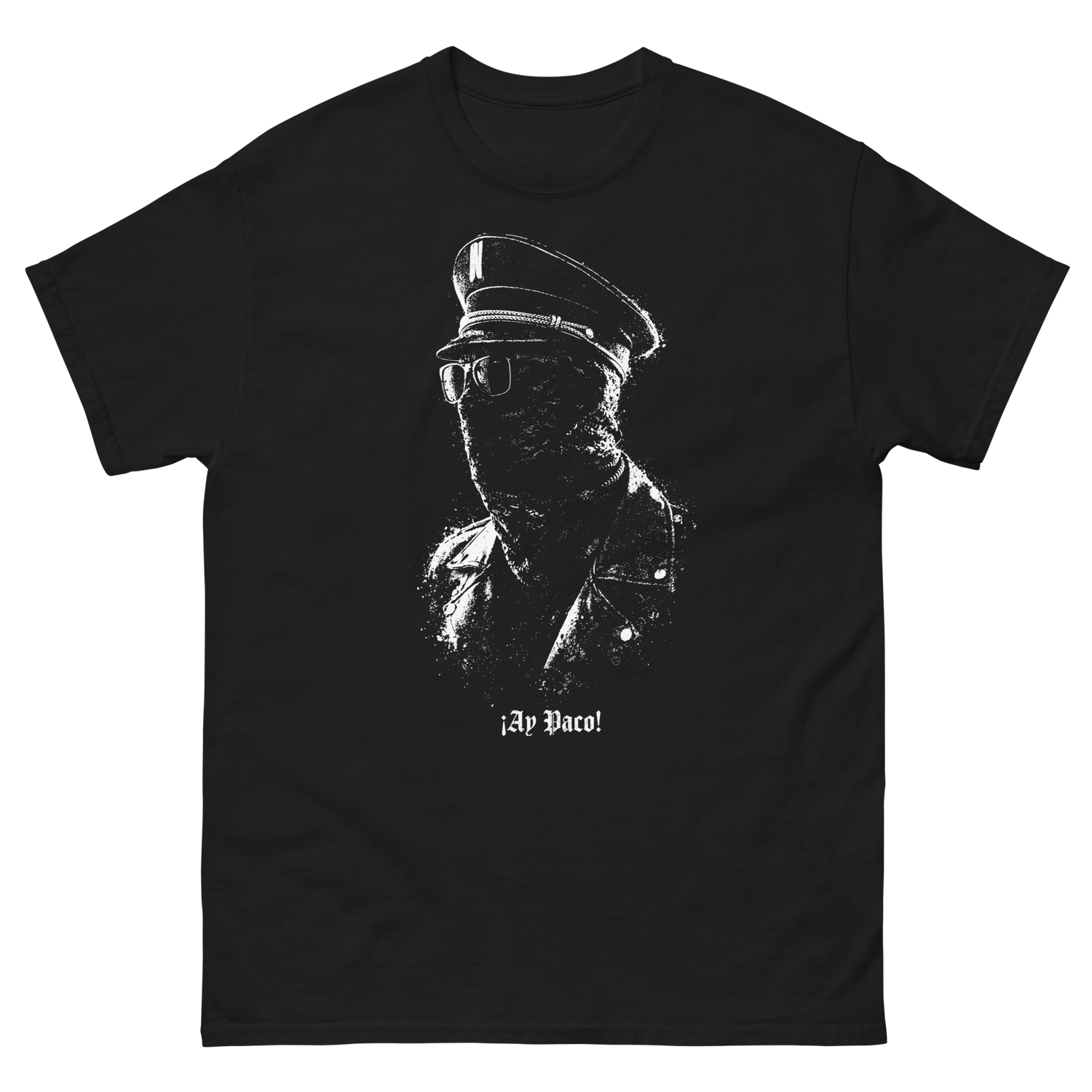 Camiseta negra "Coronel Basado 2"