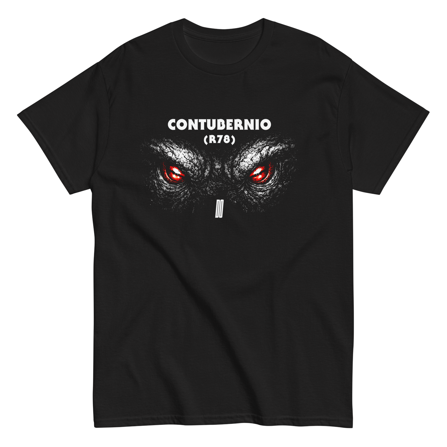 Camiseta negra "CONTUBERNIO (R78)" 3