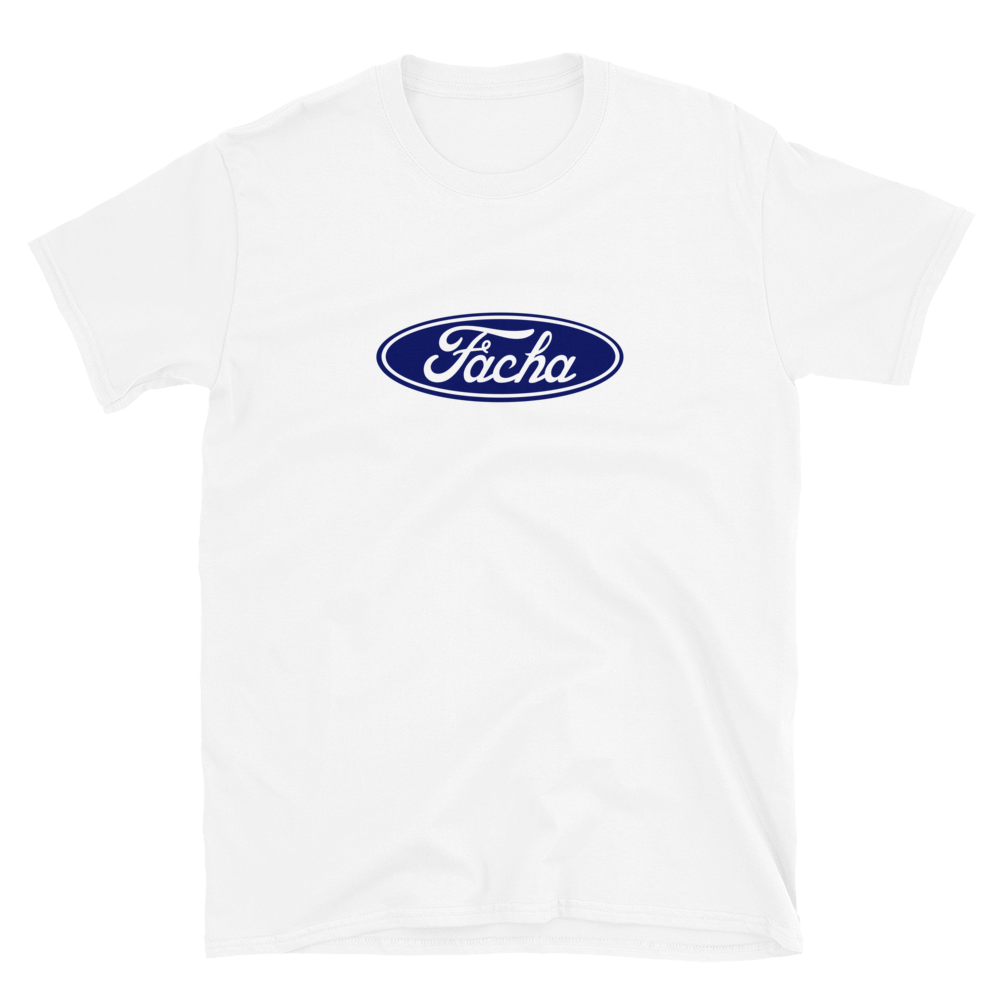 Camiseta blanca "Facha" Ford