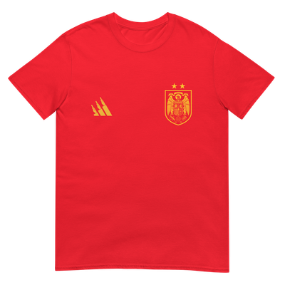 Camiseta roja "escudo selección"