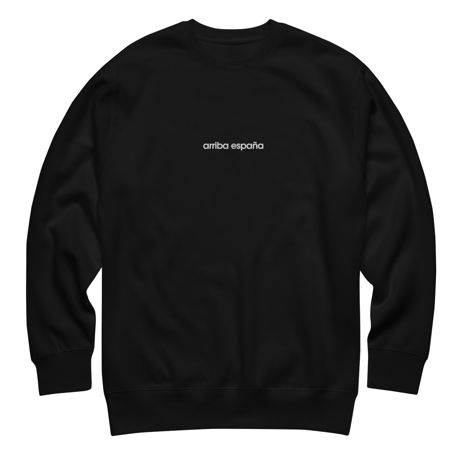 bordado "arriba españa" blanco (prenda a elegir)