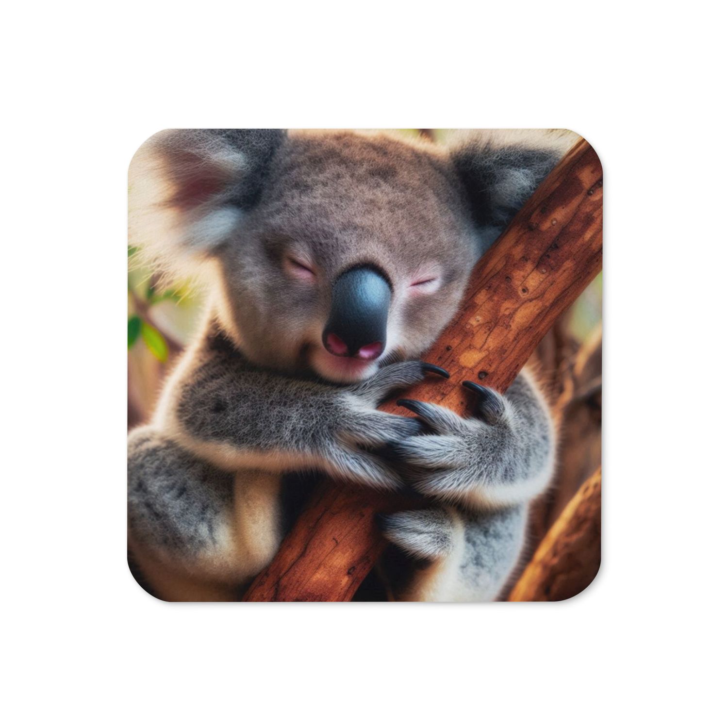 Koala Cork-back coaster