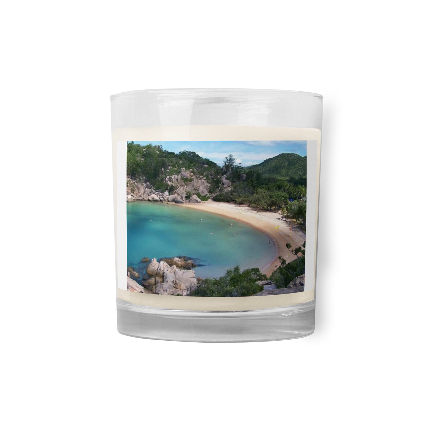 Alma Bay Glass jar soy wax candle