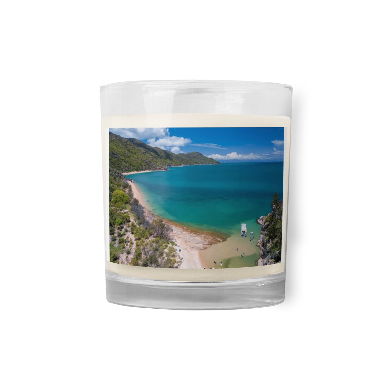 Nelly Bay Glass jar soy wax candle