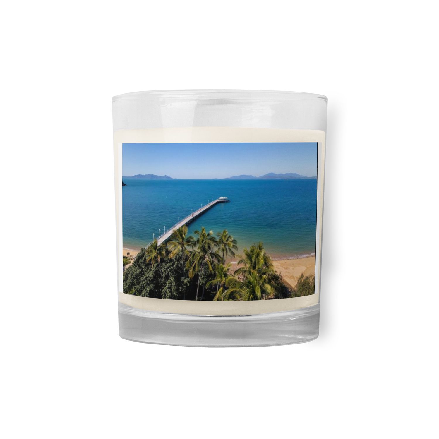 Picnic Bay Glass jar soy wax candle