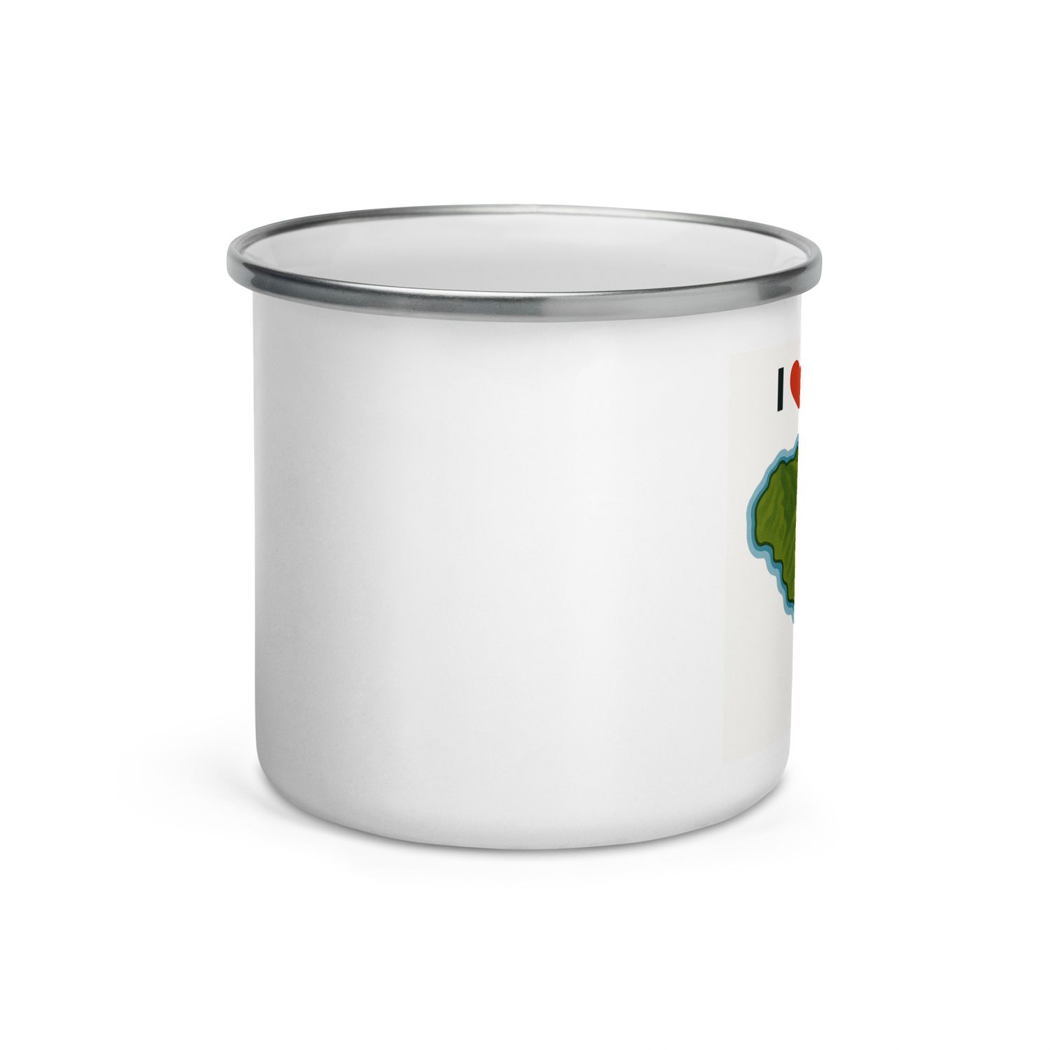 I ♥️ Maggie Enamel Mug