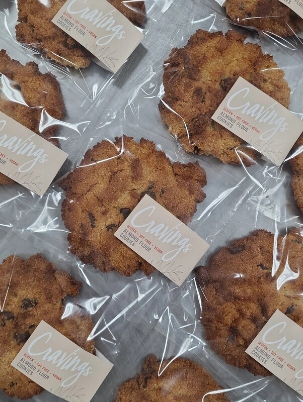 Chocolate Chip Cookies (GF + V)
