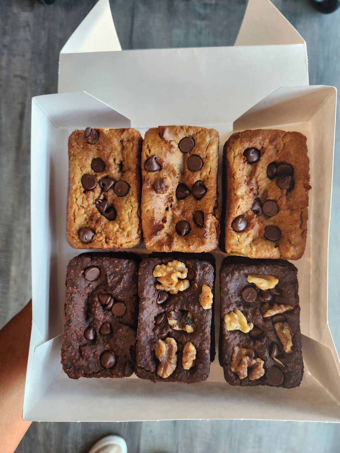 Mix 12 Pack of Chickpea Blondies &amp; Black Bean Brownies