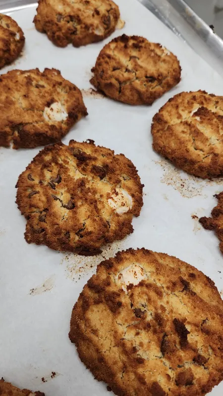 S&#39;mores Cookies (GF + V)