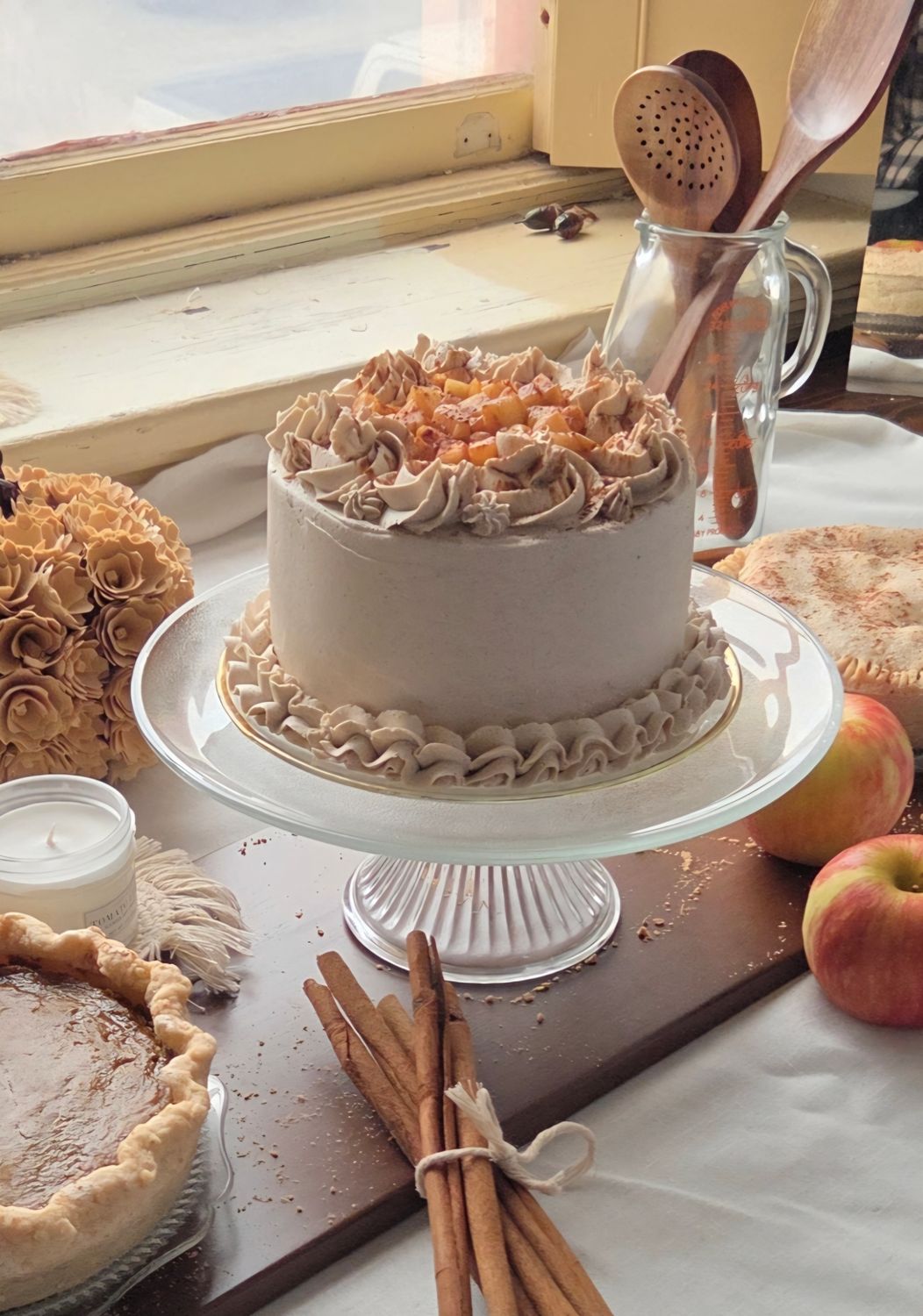 Apple Chai Cake Apple Chai Cake