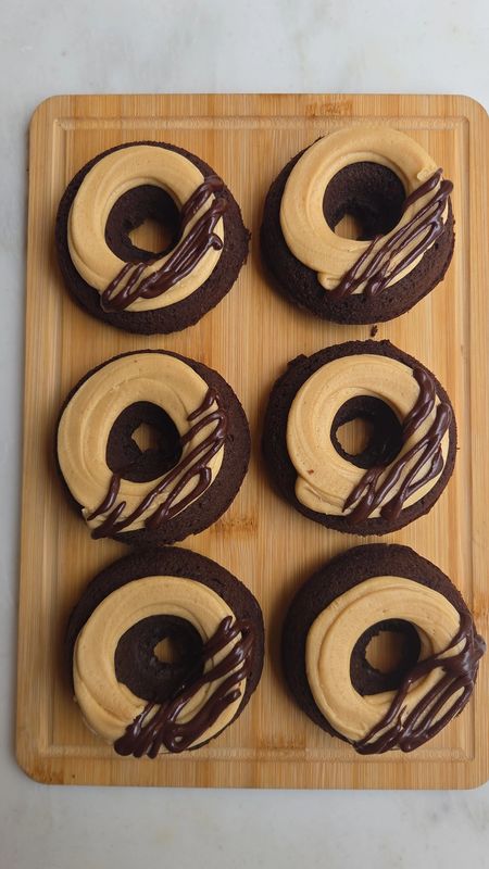  Chocolate Donuts  (GF &amp; V)