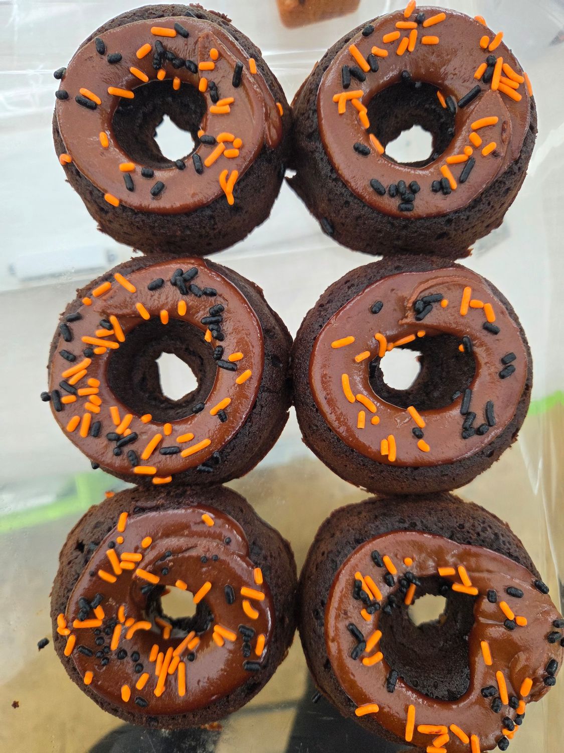  Chocolate Donuts  (GF &amp; V)
